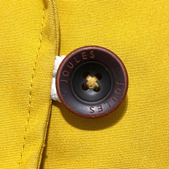 Joules Womens Right As Rain Jacket Size 2 Coastal Nautical Fisherman Harborside - Picture 5 of 12